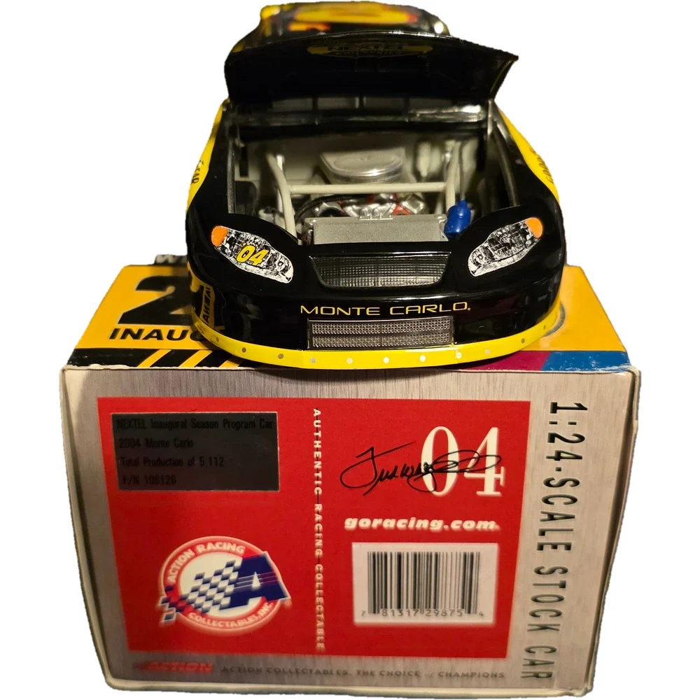 2004 NASCAR Nextel Cup Inaugural Season Program Car Monte Carlo 1:24 Nascar